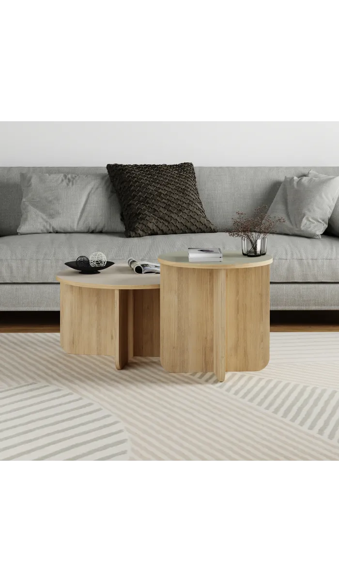 Mkric Mesa rectangular de comedor Comba acabado nogal sabi 76cm(alto) 100cm(ancho) 180cm(largo).