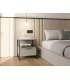 Mesita de noche para dormitorio modelo Yoko 2 cajones varios colores a elegir.