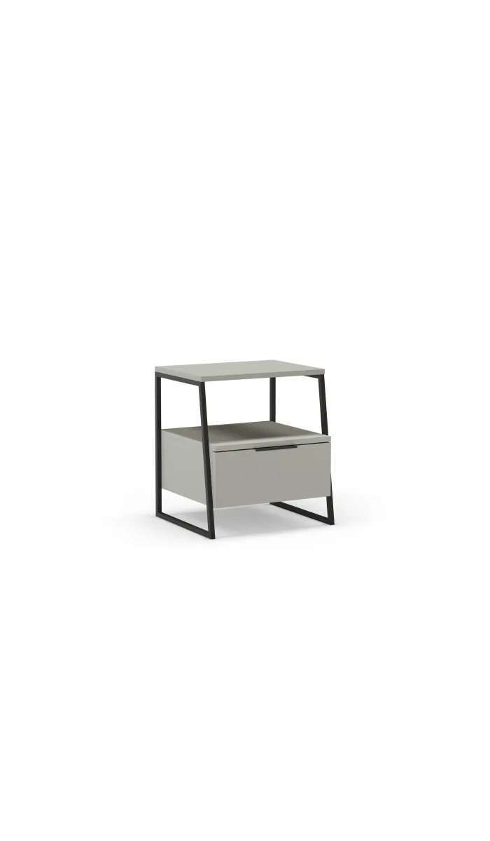 Mkric MUEBLE TV MONTE 1 PTA CORR/2C 160 CM GRIS