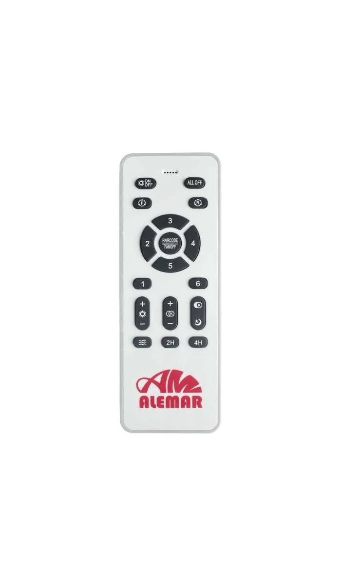 Ventilador de techo Mini Togo blanco/café 3 palas
