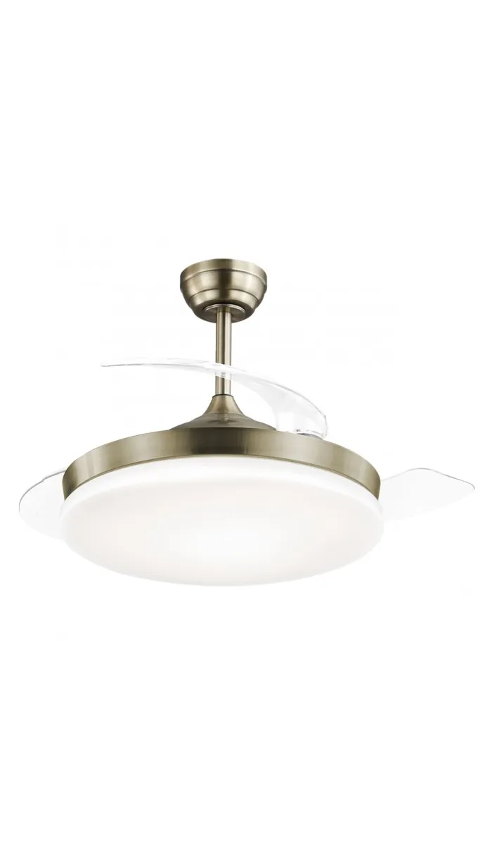 Ilumine seu espaço com estilo: Ventilador de teto elegante Malta