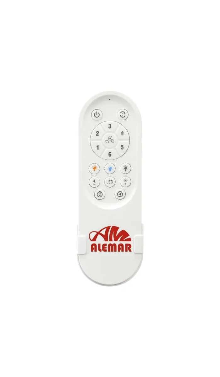 Ventilador a techo Kent, 3 palas blanco/madera