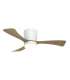 Ventilador a techo Kent, 3 palas blanco/madera