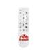 Ventilador de techo Tauro blanco/madera, 76cm
