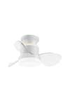 Ventilador a techo modelo Salento, 3 palas acabado blanco, 23cm(alto) 50cm(ancho) 50cm(fondo) .