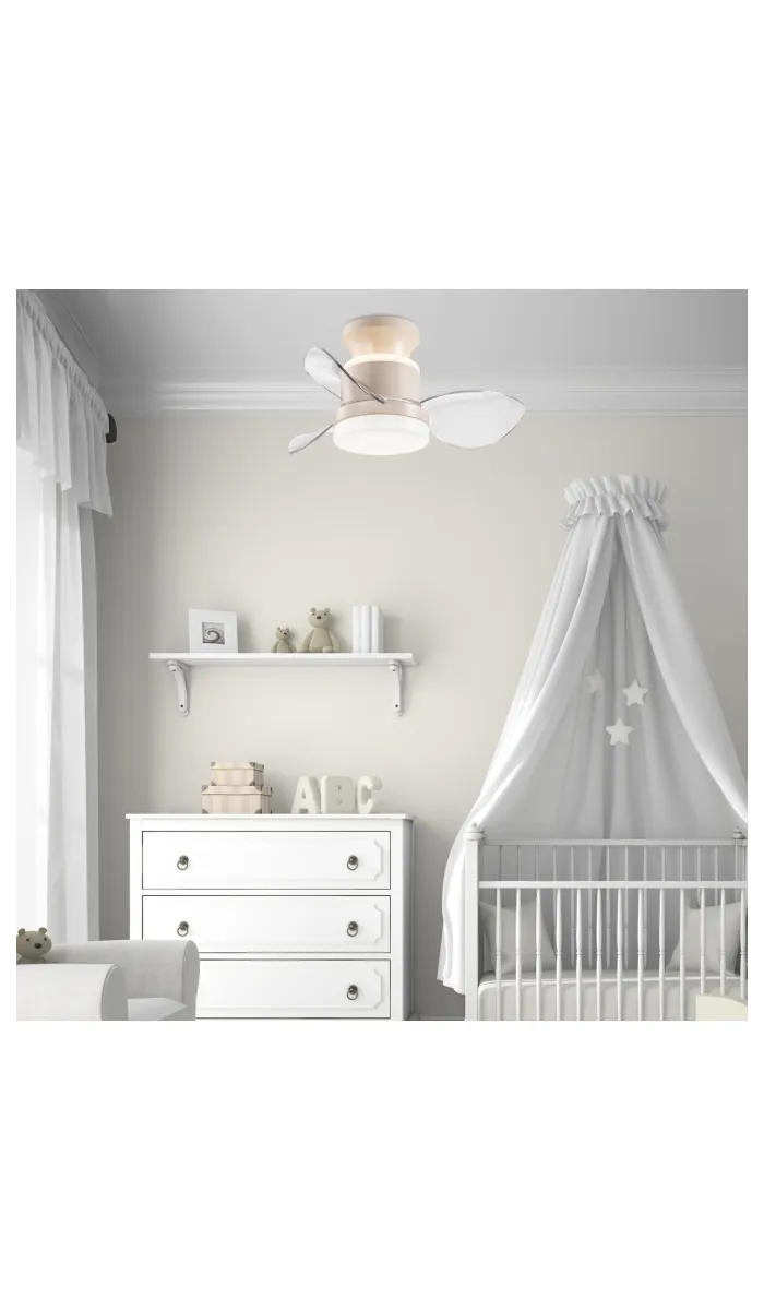 Ventilador Salento 3 palas, diseño contemporáneo.