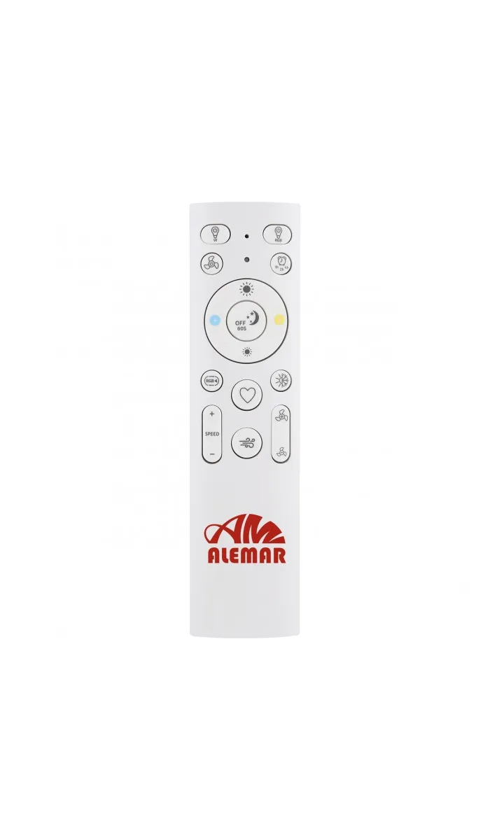 Ventilador de techo Mahon, 3 palas, blanco, 107cm