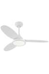 Ventilador a techo modelo Mahon, 3 palas acabado blanco, 43cm(alto) 107cm(ancho) 107cm(fondo) .