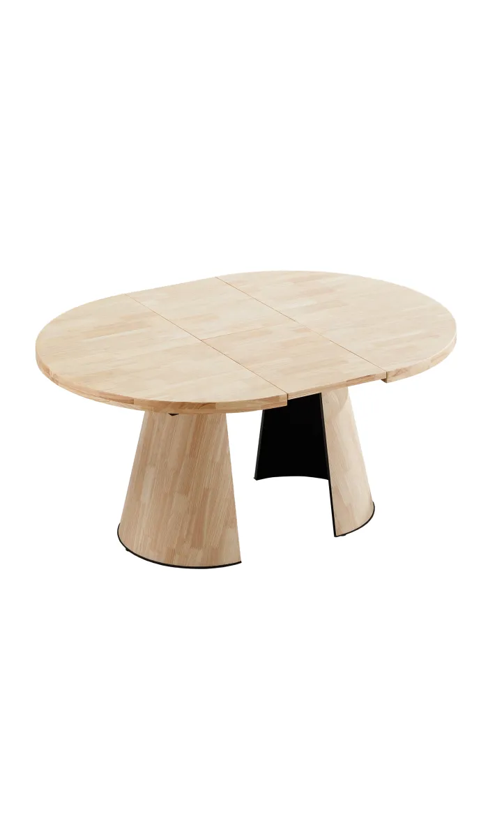 Mesa extensível Md-Kenia em carvalho, 120-200cm