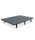 Base tapizada gris 90x190 con 4 patas incluidas
