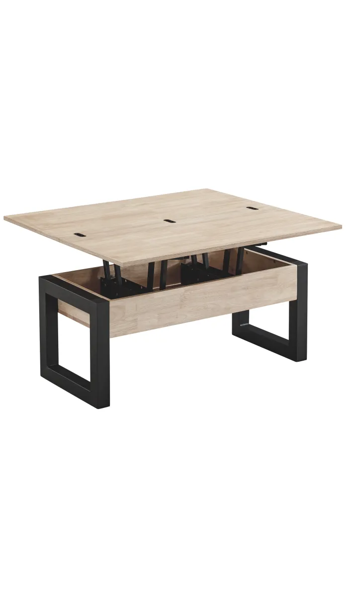 Adec Oak Loft Raised Center Table