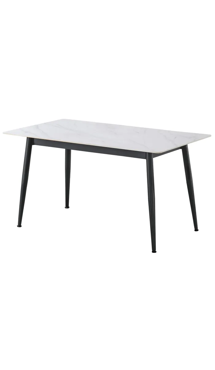 Mesa comedor Berna rectangular con diseño moderno y elegante