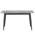 Mesa comedor Berna rectangular con diseño moderno y elegante