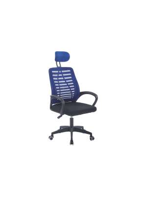 Sillón giratorio Kneck Red: estilo y comodidad ergonómica