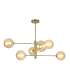LAMPARA 5L MARELA CROMO 5 X 40W E-14