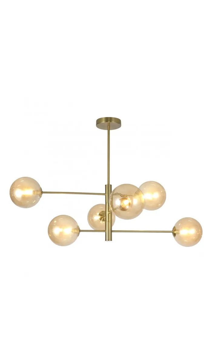 LAMPARA 5L MARELA CROMO 5 X 40W E-14