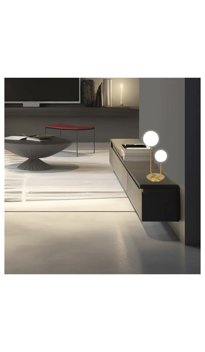 Sobremesa Cosmica elegante diseño en latón para tu hogar