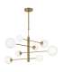 LAMPARA 5L MARELA CROMO 5 X 40W E-14