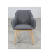 IMPT-HOME-DESIGN Pack 6 chaises rembourrées en
