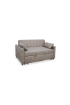 Sofá cama modelo Twingo tapizado textil cemento, 139cm(ancho) 78cm(altura) 95cm(fondo).