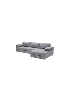 Chaiseiselongue sofá alvaro cama estofada em cimento moderno