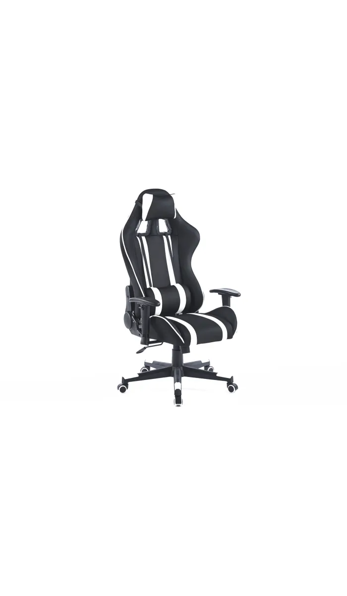 Sillón Gamer Racing Pro Red - Negro/Blanco