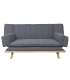 Sofá cama clic clac Lounge XL versátil y cómodo en tela moderna