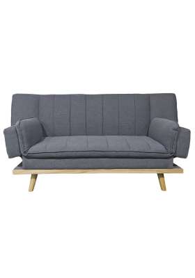 Sofá cama clic clac Lounge XL versátil y cómodo en tela moderna