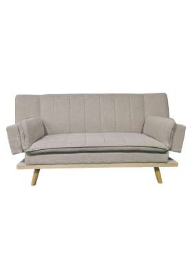 Sofá cama clic clac Lounge XL versátil y cómodo en tela moderna