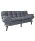 Sofá cama clic clac Cushion gris versátil y elegante