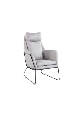 Butaca modelo Sintra tapizado beige cómoda y elegante.