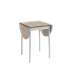 Conjunto mesa y 2 sillas María, estilo moderno y elegante