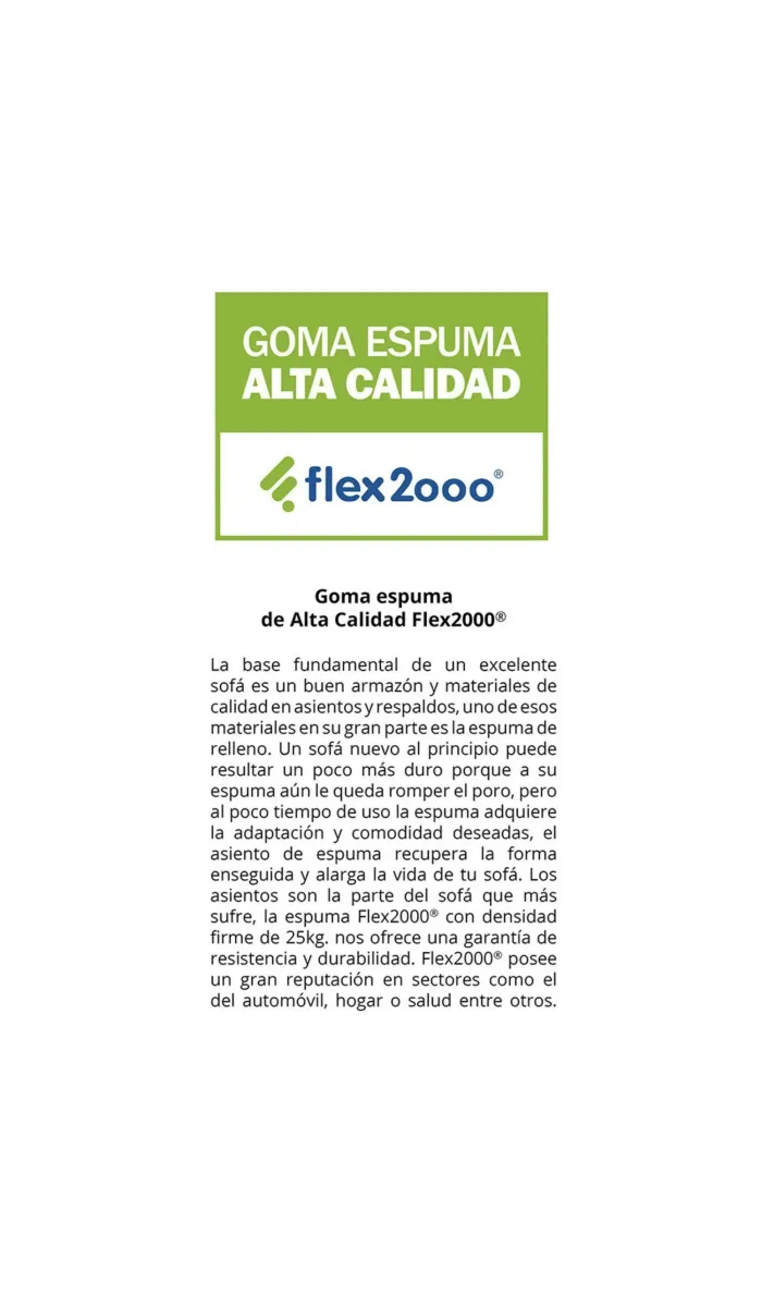 Chaiselongue reversible Redondela, estilo moderno y cómodo