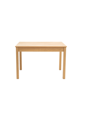 Mesa para cocina, comedor  Md-Capileira extensible acabado blanco.