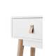 Console Hall 2 gavetas MD-elegante e funcional.