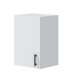 Mueble alto de cocina Kira en blanco brillo, 1 puerta