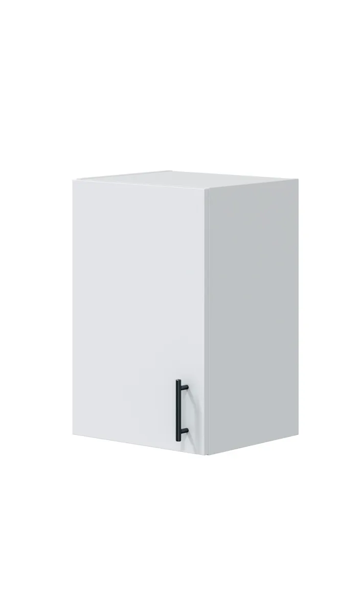 Gabinete alto Kira Brilho branco para cozinha moderna