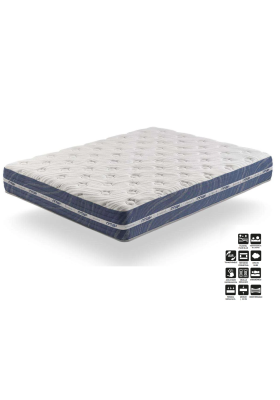 Matelas enroulable Impt-Home-Design en mousse Biogel HR d'une épaisseur de 25-30 cm