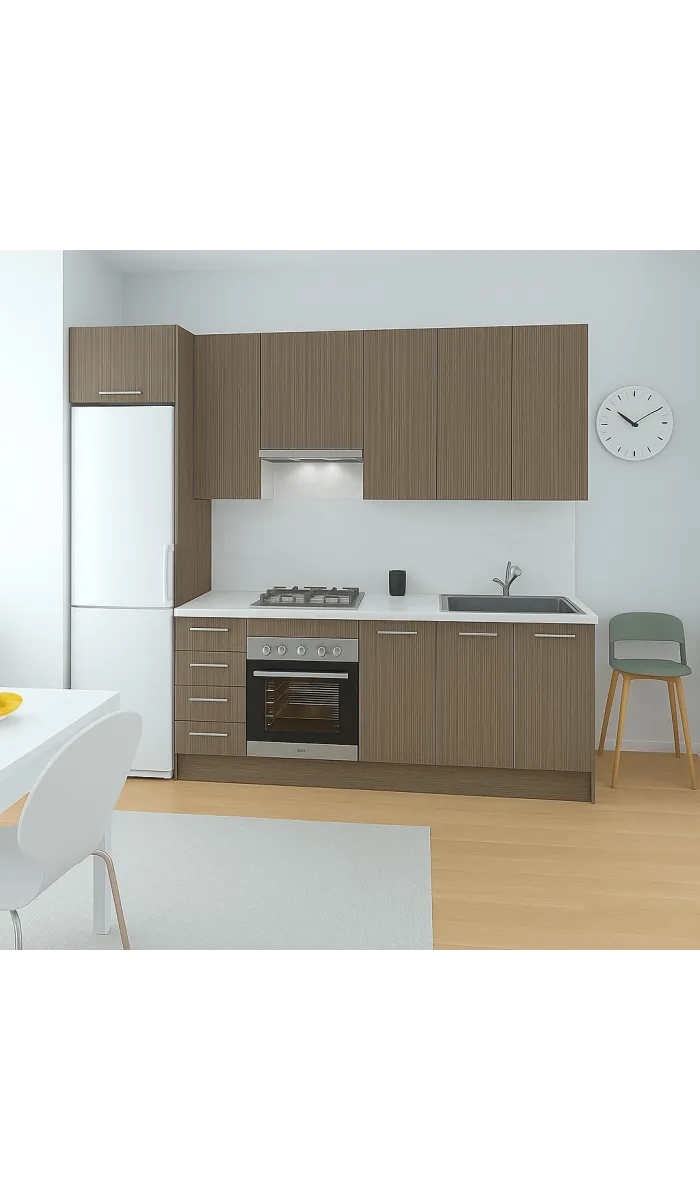 MD BLOCK Cocina Kit-Chef 280 cm(ancho)