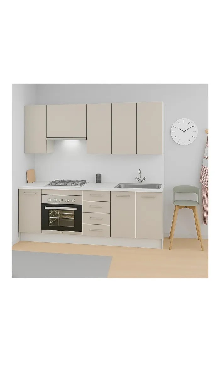 MD BLOCK Kitchen Kit-Chef 285 cm in several