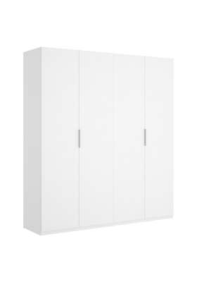 Armario ropero Lucia blanco 204x180x52 cm