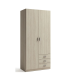 Hm-actually Armoire 3 portes battantes finies