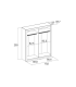 Hm-actually Armoire 3 portes battantes finies