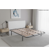 Somier Lorena multiláminas con 4 patas, resistente y cómodo