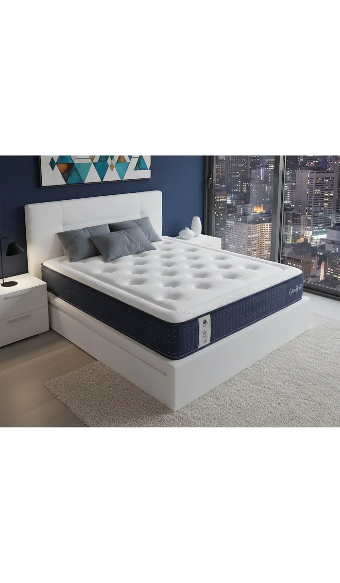 Matelas Kenia de Relax Muelle Ensacado HR avec visco de 25 cm d'épaisseur.