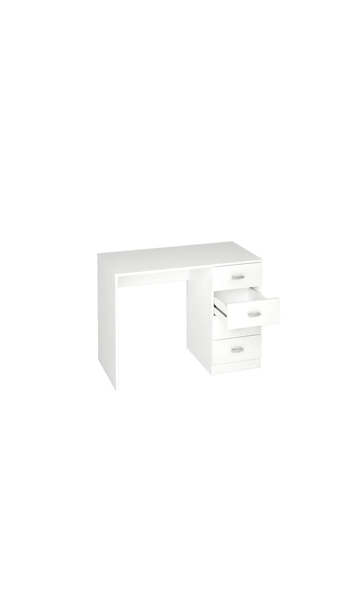 Mesa estudio Saturno con 4 cajones y diseño moderno