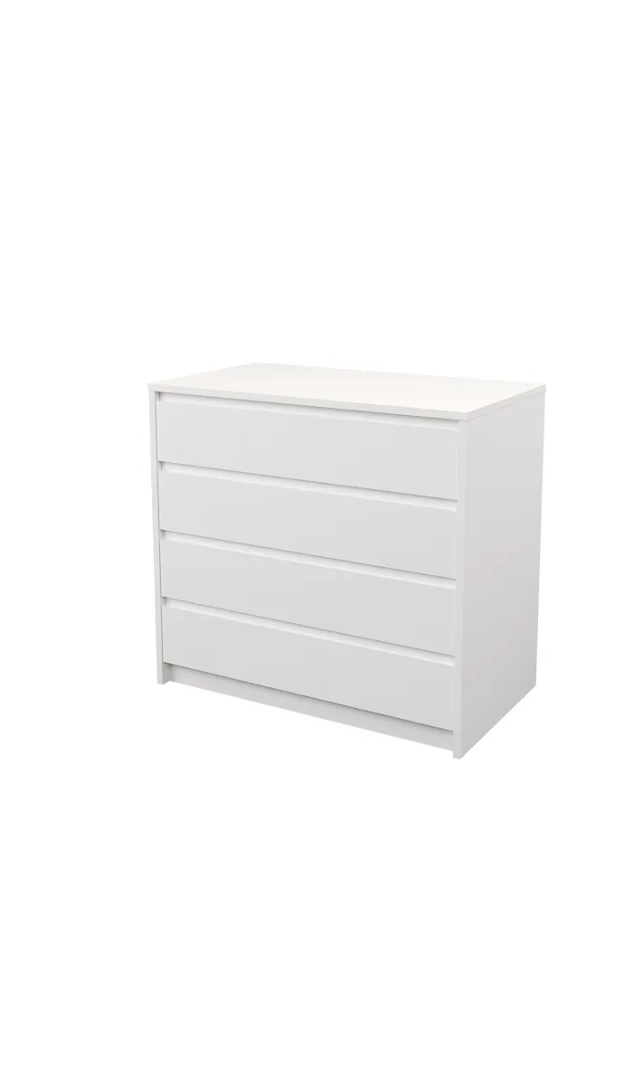 Cômoda de 4 gavetas Toledo com design moderno e prático