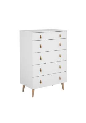 Sinfonier Tokio 5 Cajones moderno y funcional en blanco