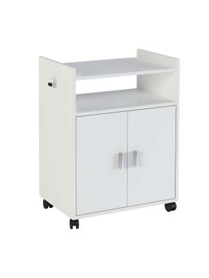 Armário auxiliar de micro-ondas prático e moderno em MDF