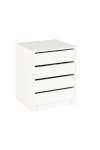 Cajonera Merise en color blanco. 61,4 cm(alto)50 cm(ancho)44 cm(largo)